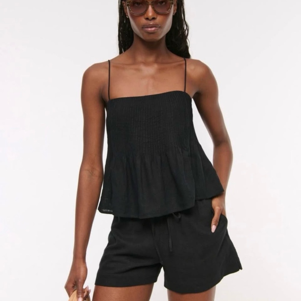 Abercrombie & Fitch Black Camisole Top